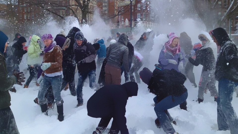 BU Students Aim To Break Guinness World Record For Largest Snowball ...