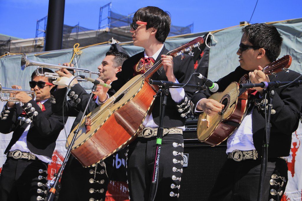 Harvard University's Mariachi band.